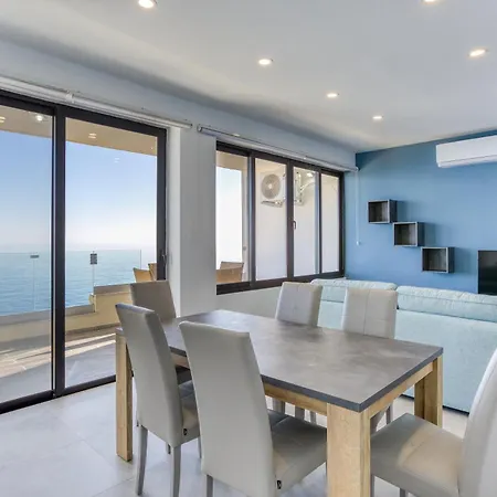 Beautiful 3br Seafront With Balcony In By 360 Estates Apartment Sliema